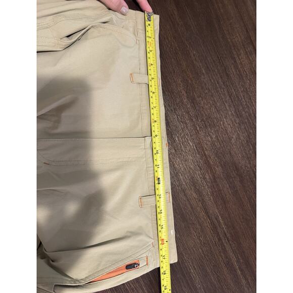 Howler Bros Brothers Shoalwater Tech Pants Mens 34x32 Khaki Uniform Fit Stretch - Picture 7 of 13